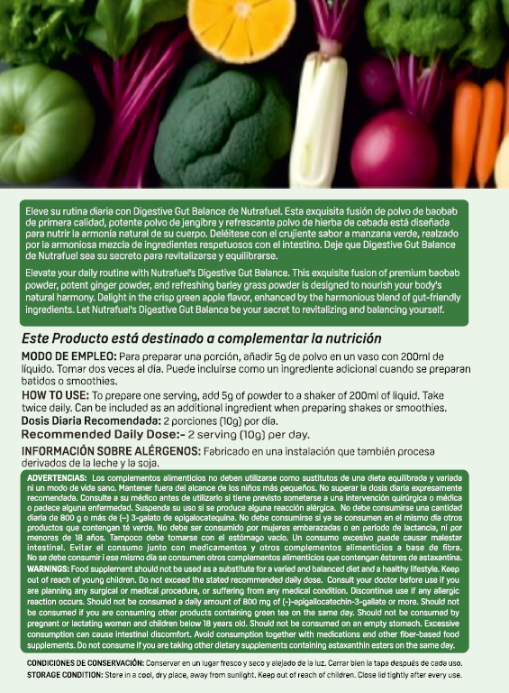 NutraFuel Daily Greens Superblend Powder